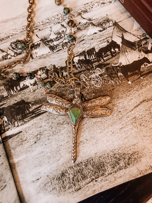 Authentic Dragonfly Necklace