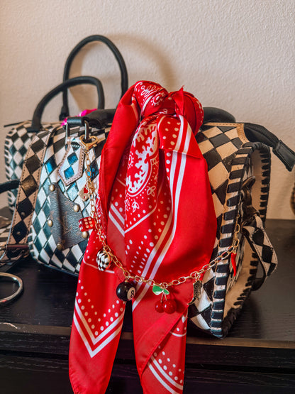 Boujee Checkered Speedy Tote