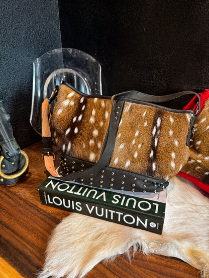 Axis Deer Leather Bag￼