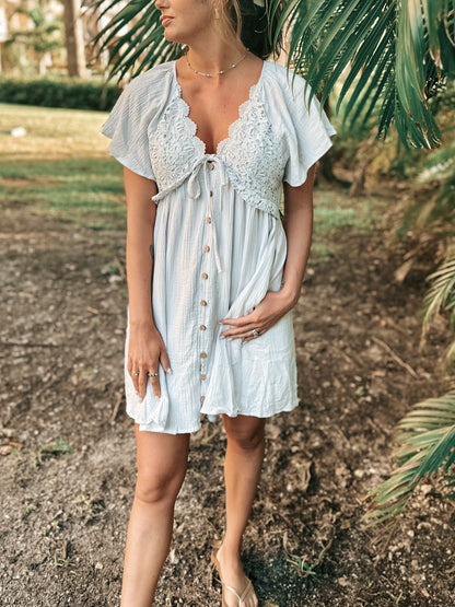 Island Dove Dress