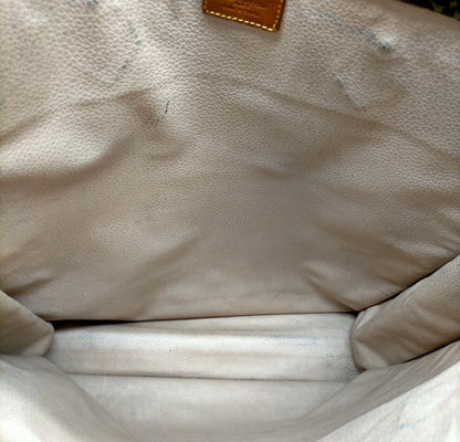 Vintage Louis Vuitton LV Hand Bag Sac Plat Brown Monogram