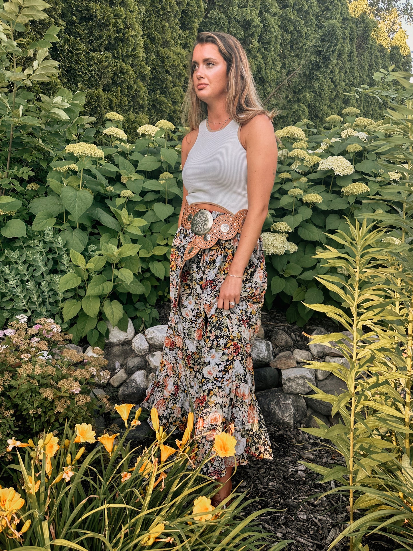 Aurora Floral Skirt