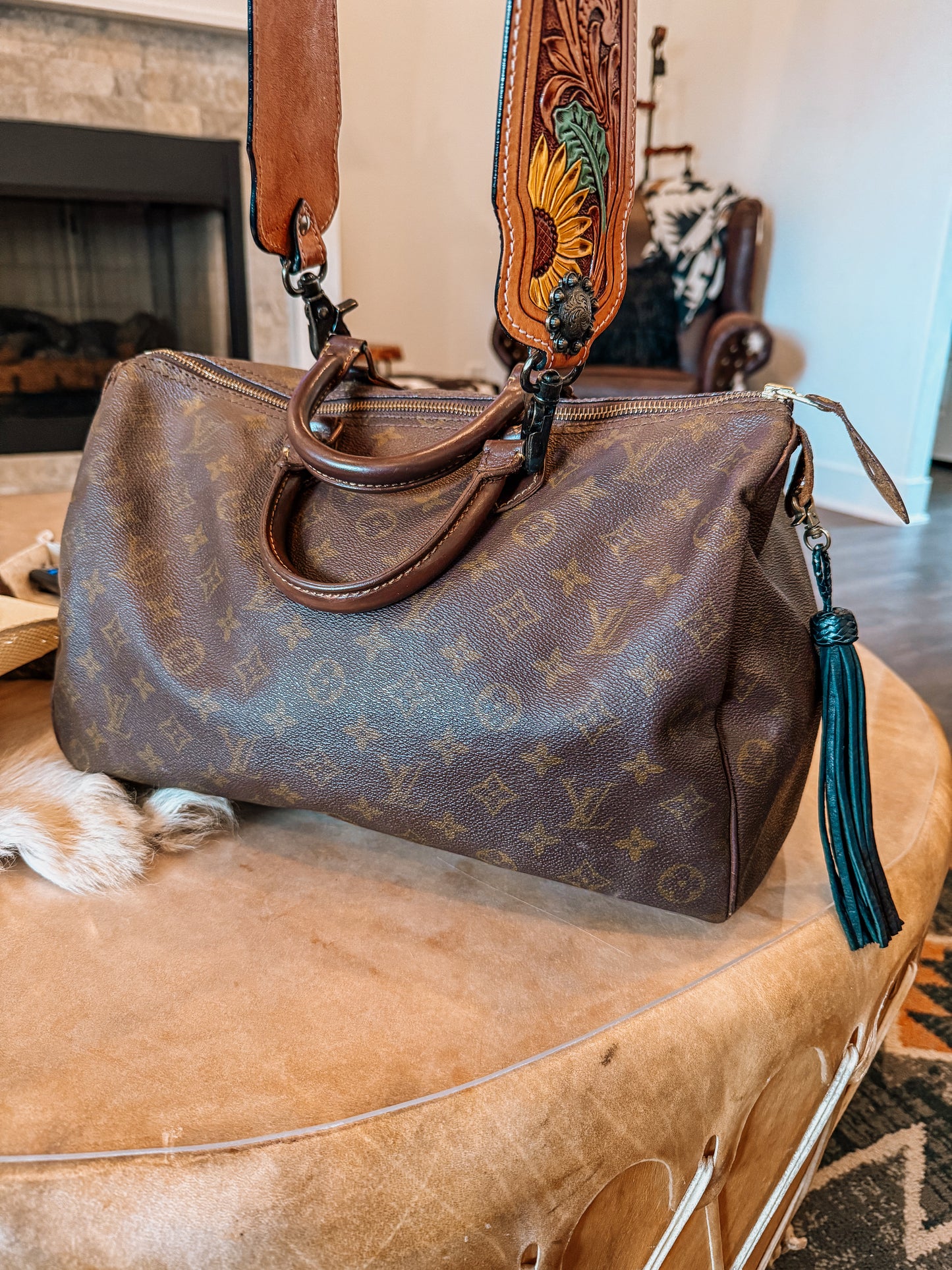 Boujee Vintage Speedy Louis