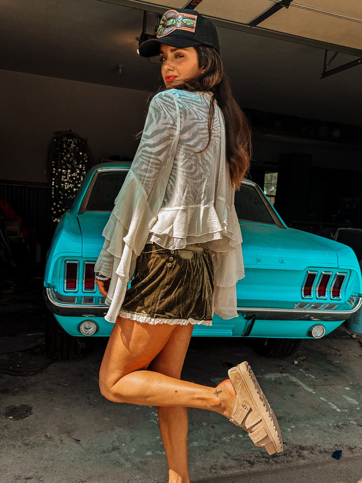 Velvet Sage Shorts
