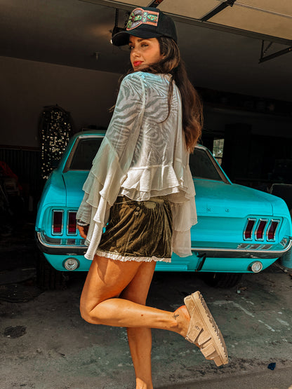 Velvet Sage Shorts