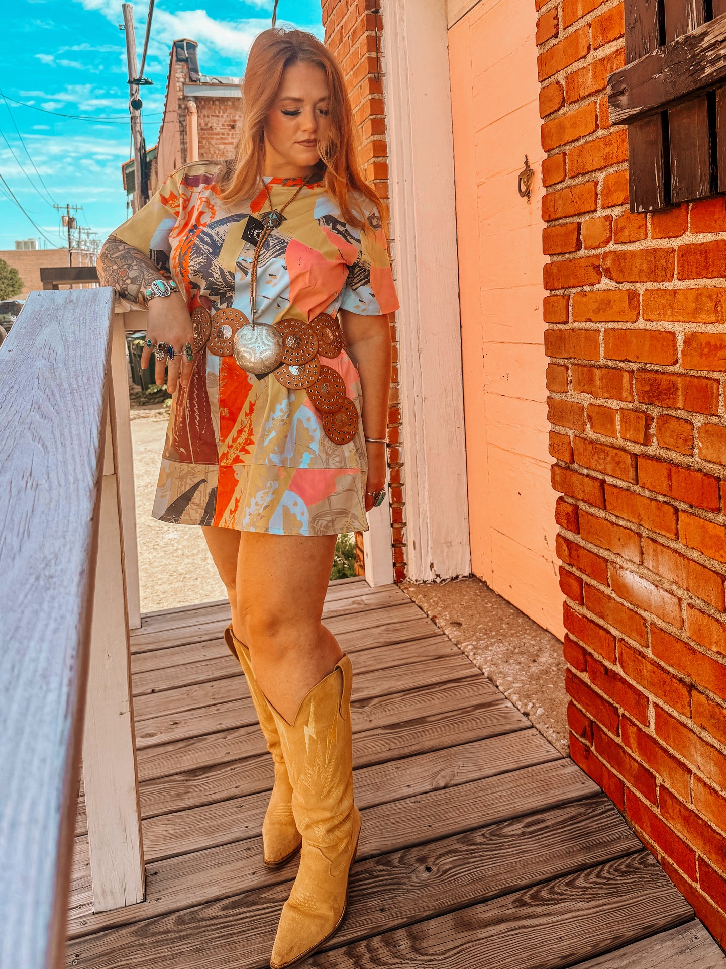 Let’s Kick it Boots Dress