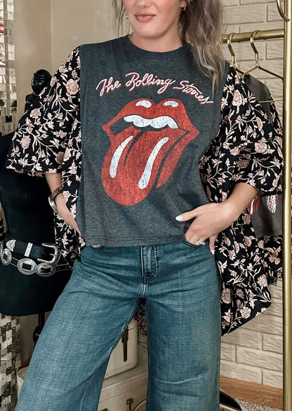 Stones Vintage Bell Sleeve Tee