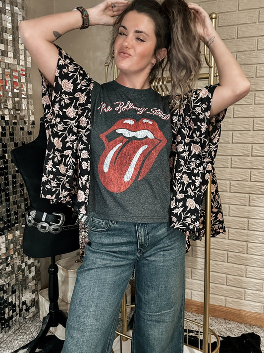 Stones Vintage Bell Sleeve Tee