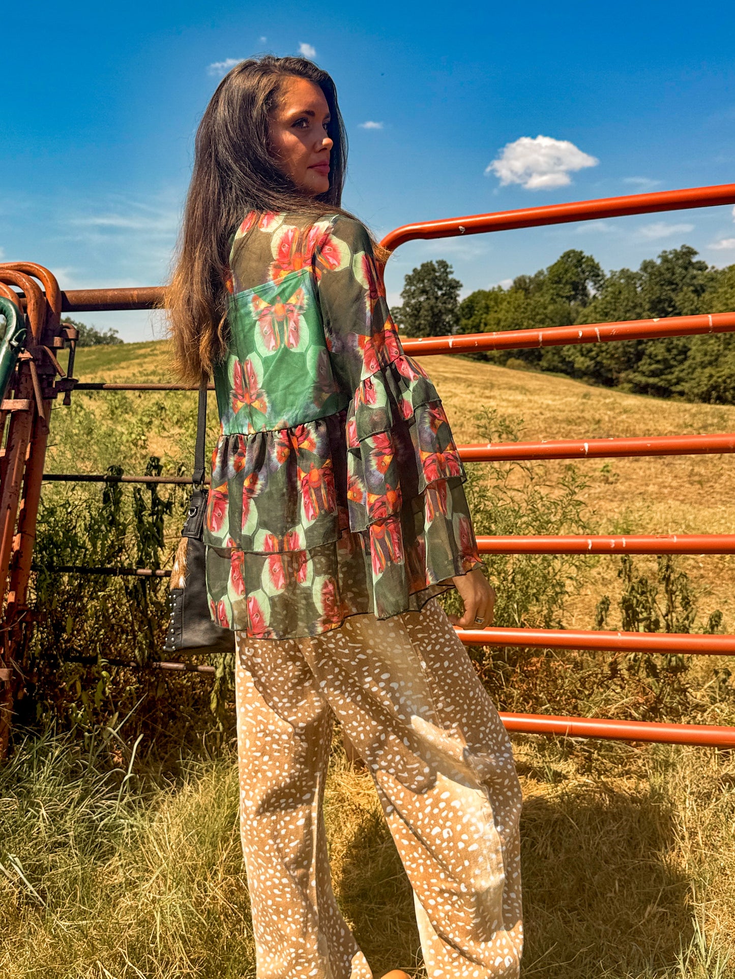 Lady The Brand Butterfly Top