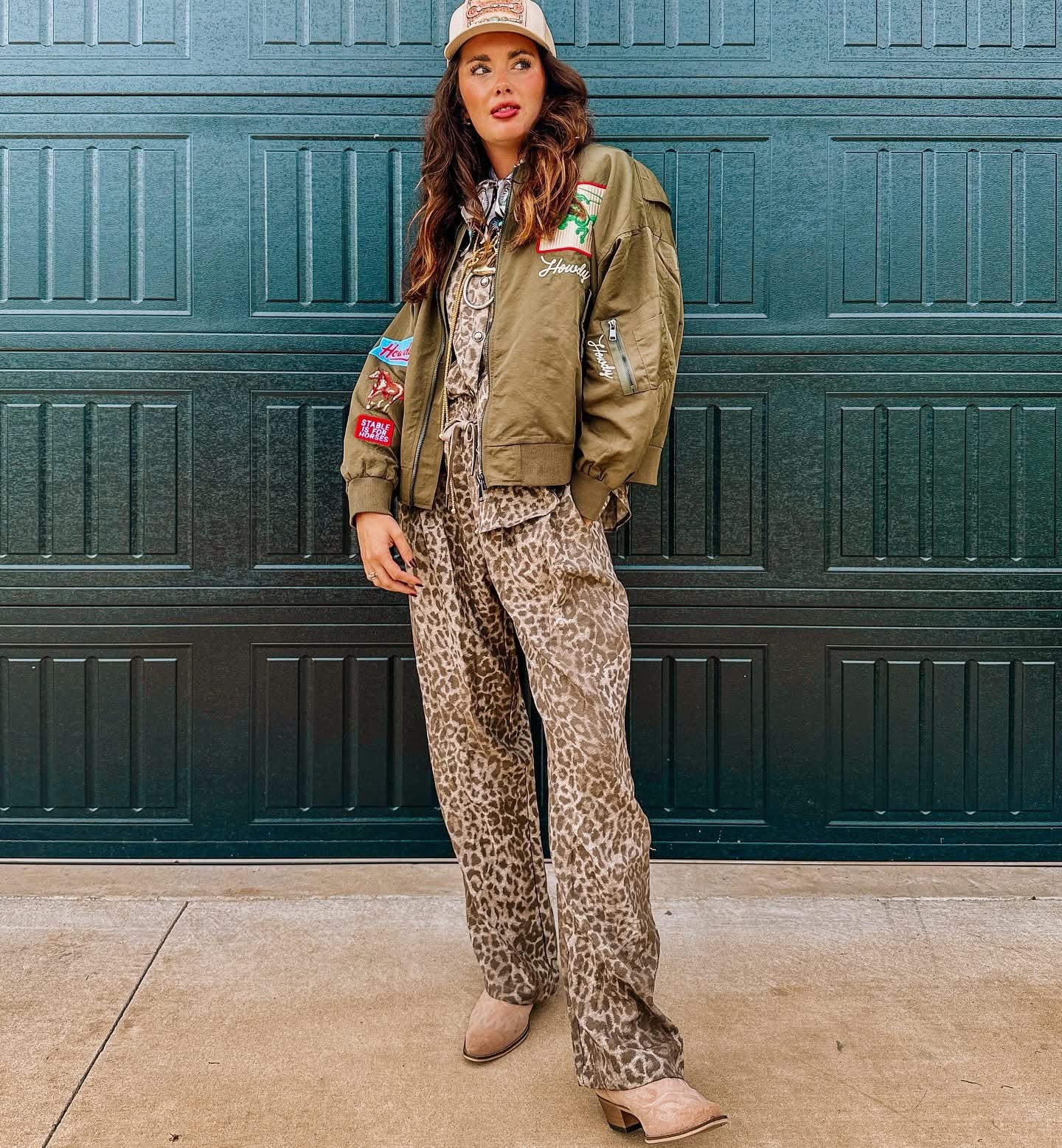 West Coast Embroidered Bomber Jacket