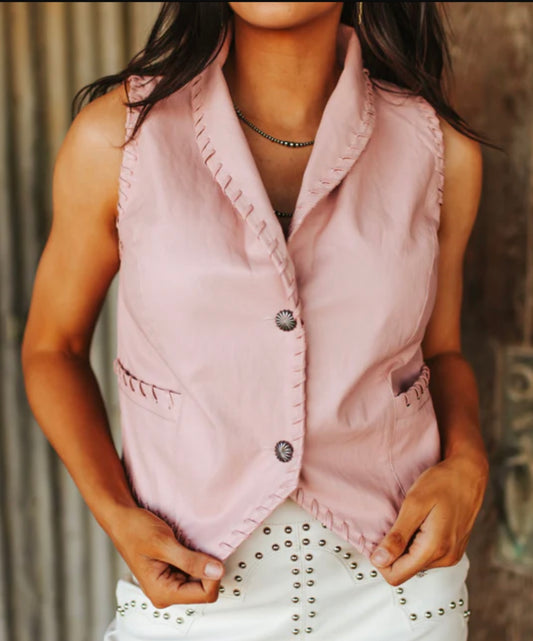 WHISKEY CREEK BLUSH VEST