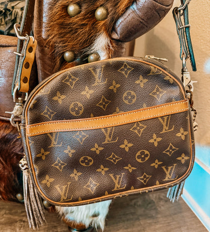 Boujee Louis Senlis Shoulder Bag