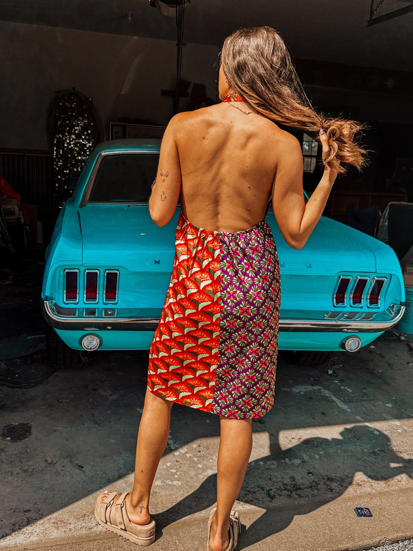 Lady The Brand Land Split across Dress