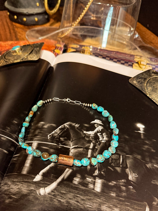 Turquoise Copper choker ￼
