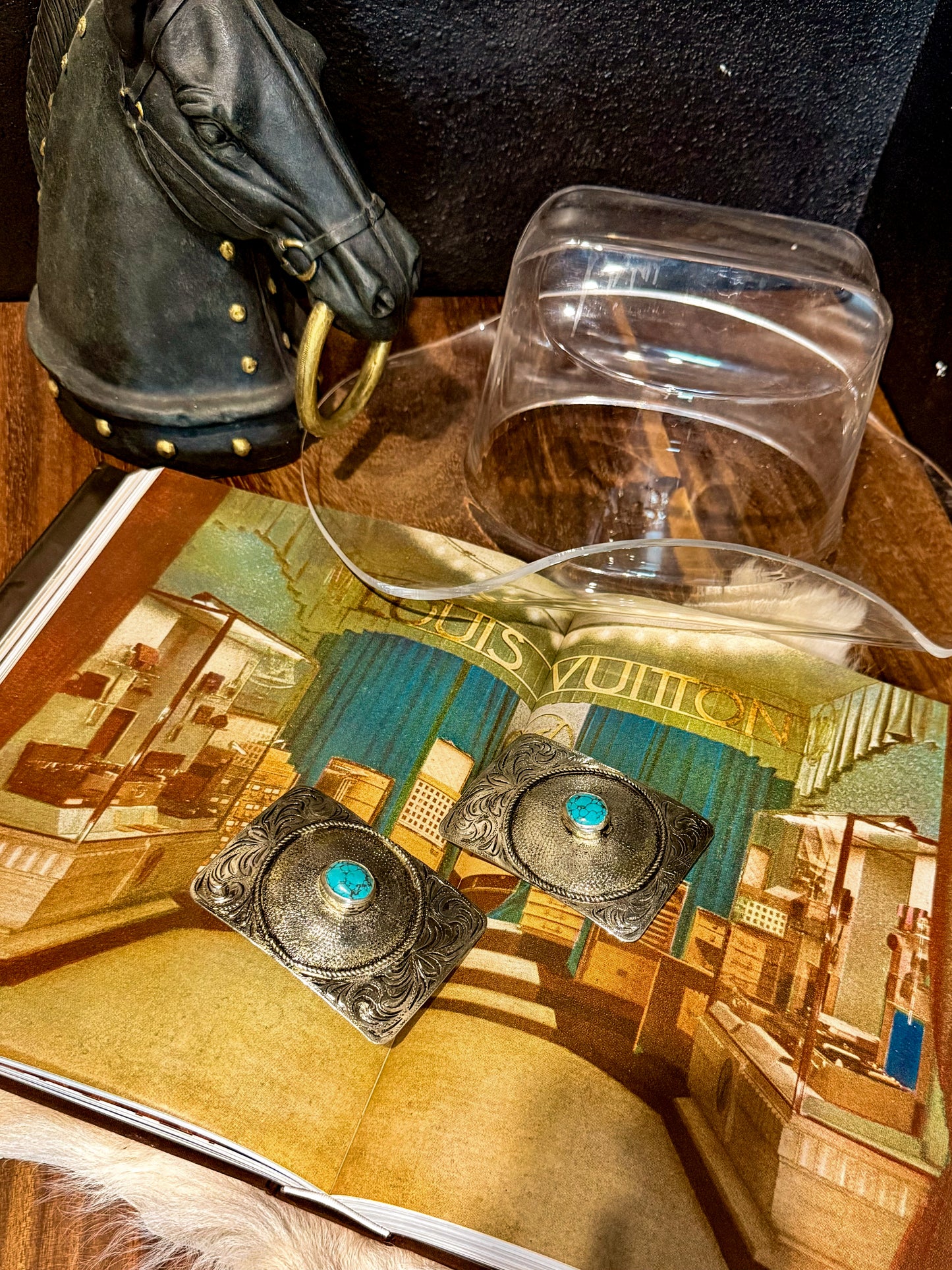 Turquoise Belt Buckle