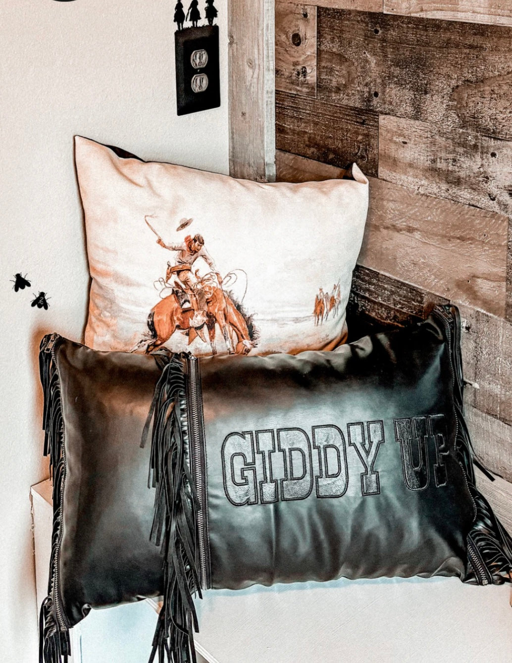 GIDDY UP PILLOW