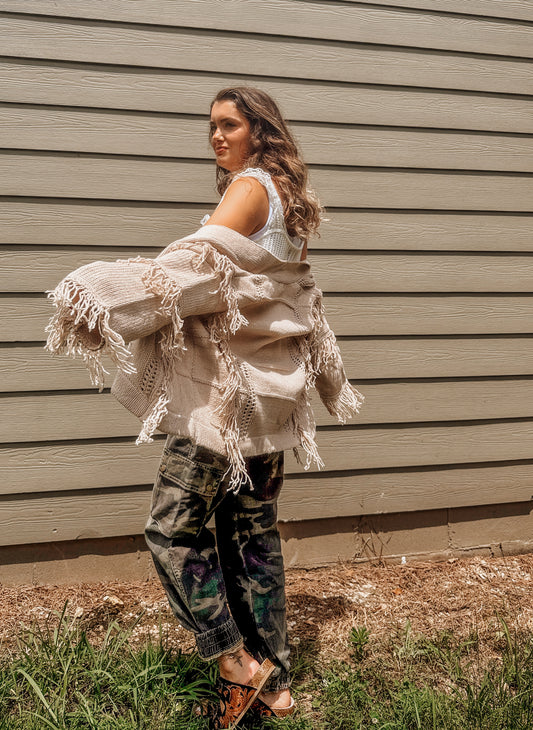 Everything Fringe Cardigan