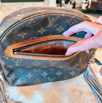 Boujee Louis Senlis Shoulder Bag