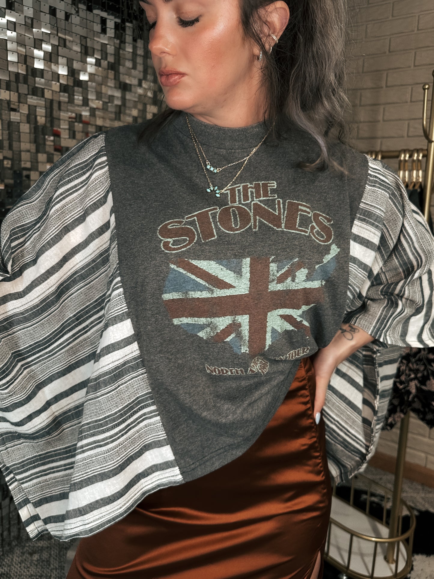 Stones Vintage Bell Sleeve Tee