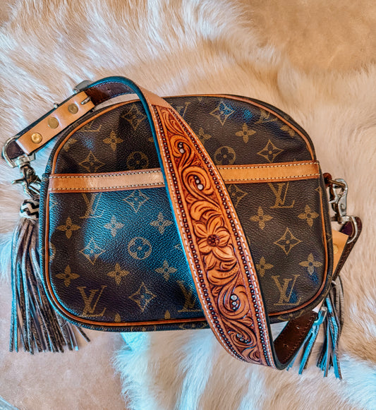 Boujee Louis Senlis Shoulder Bag