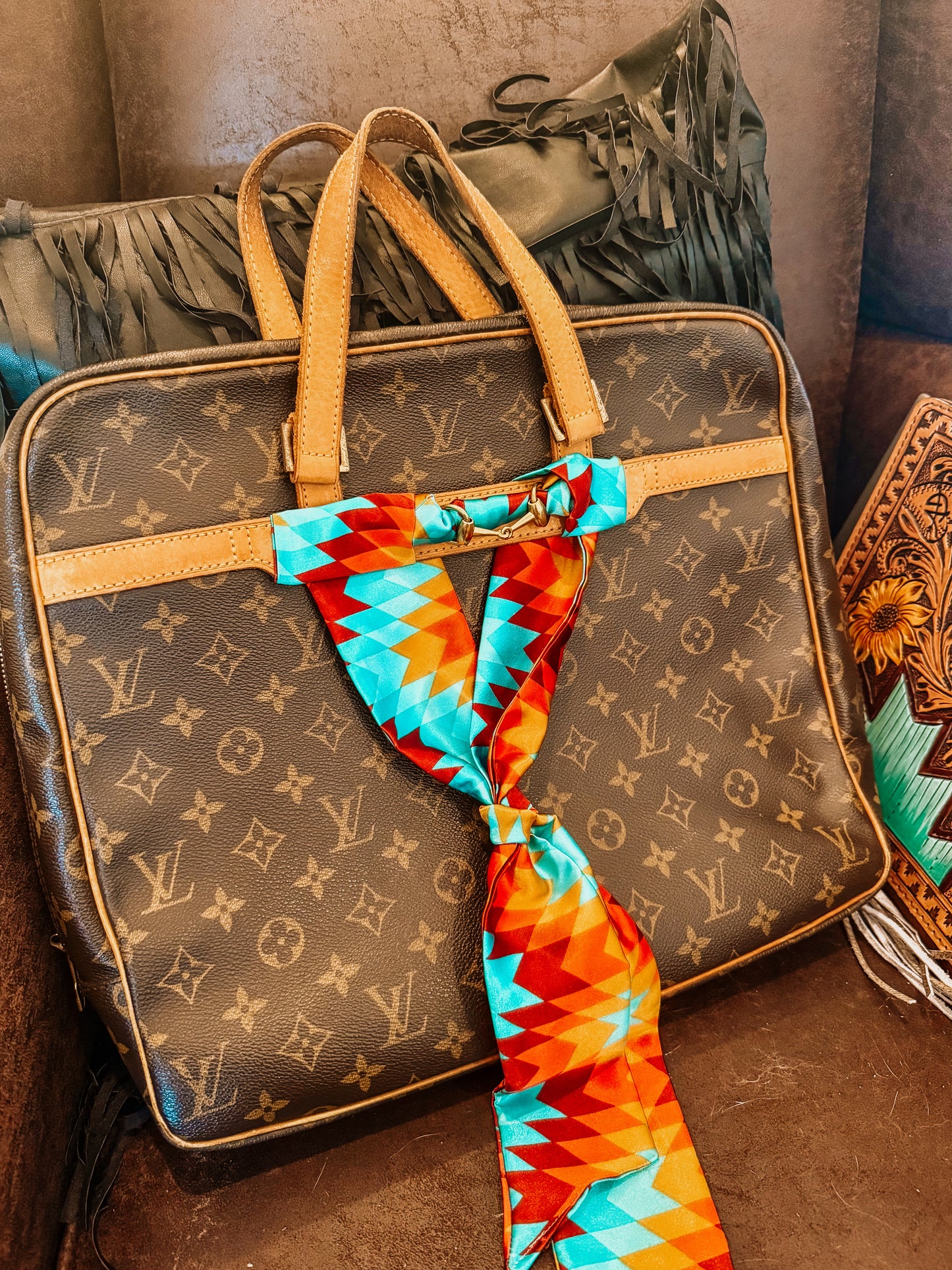 Boujee Vintage Louis Work Bag