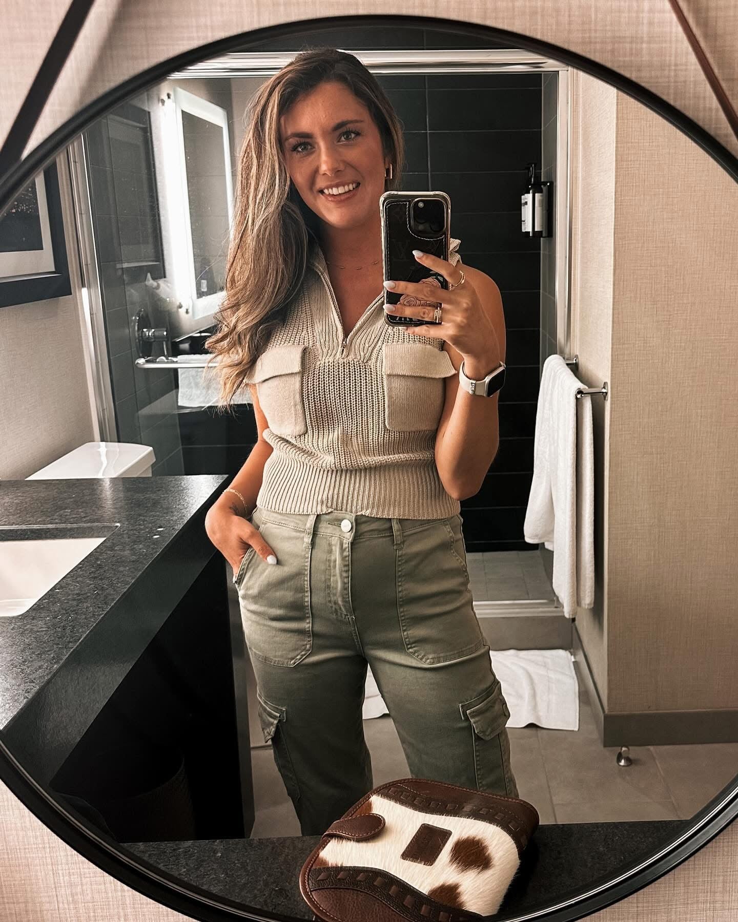 Half Zip Vest Tank