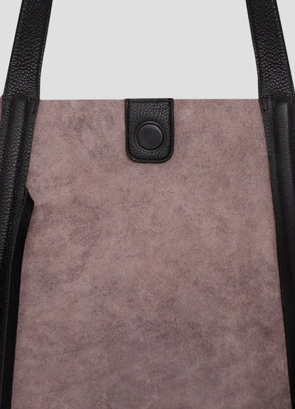 Italian Genuine Leather Zebra tote