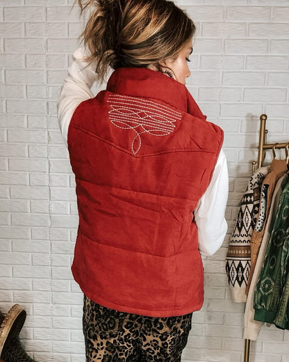 Boot Stitch Vest (4 colors)