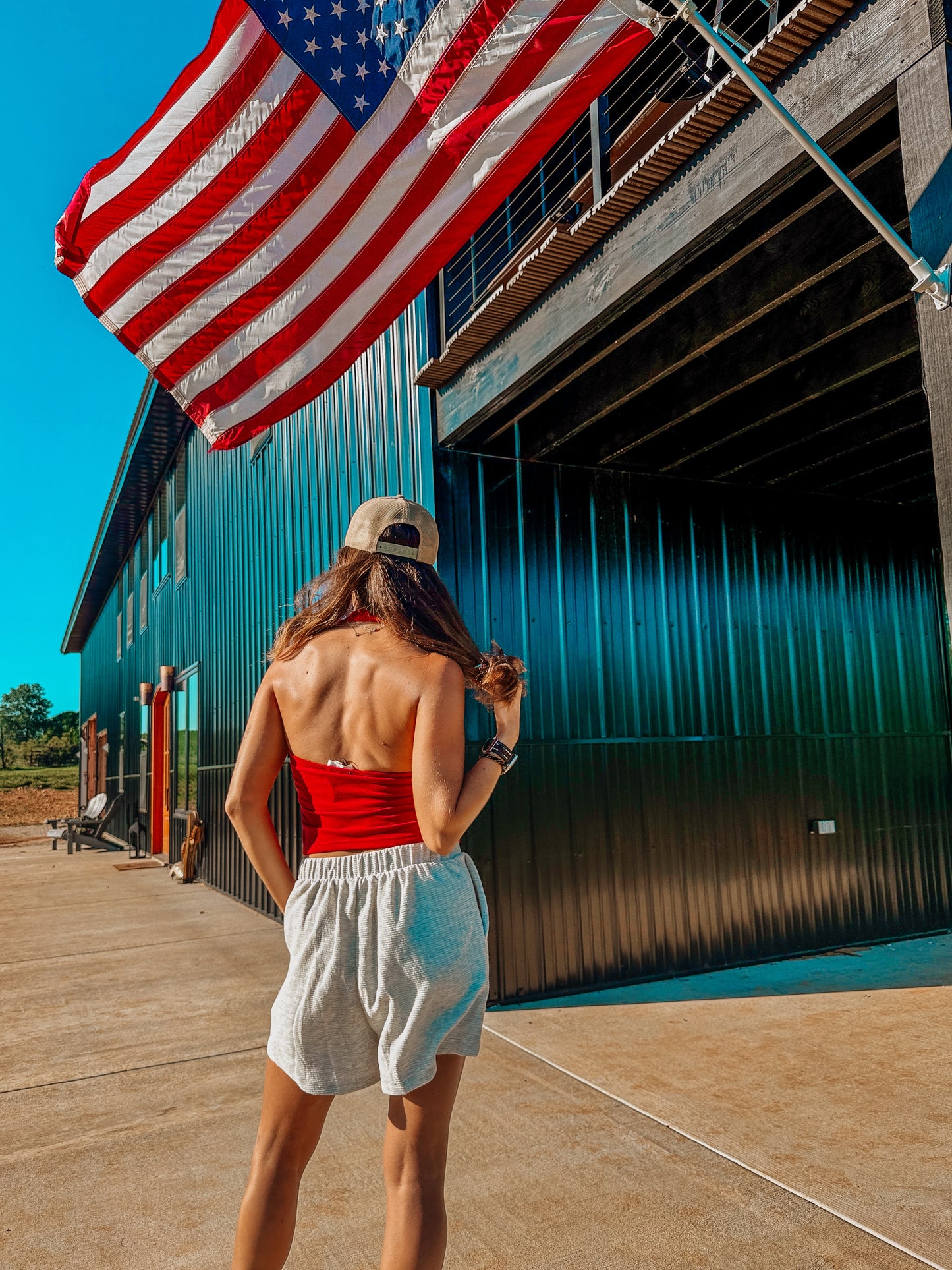 USA Halter Top