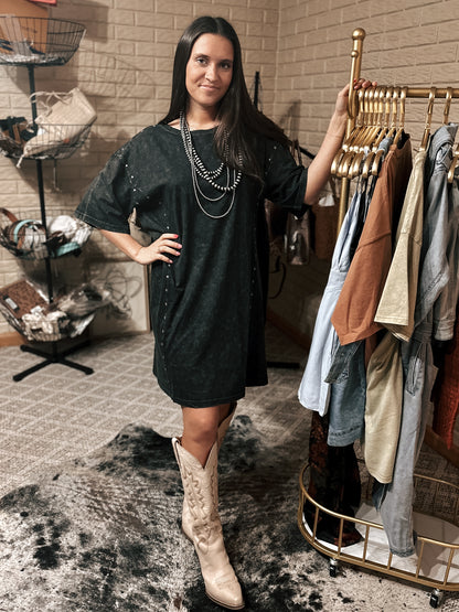 RAGGED RAMBLER T-SHIRT DRESS