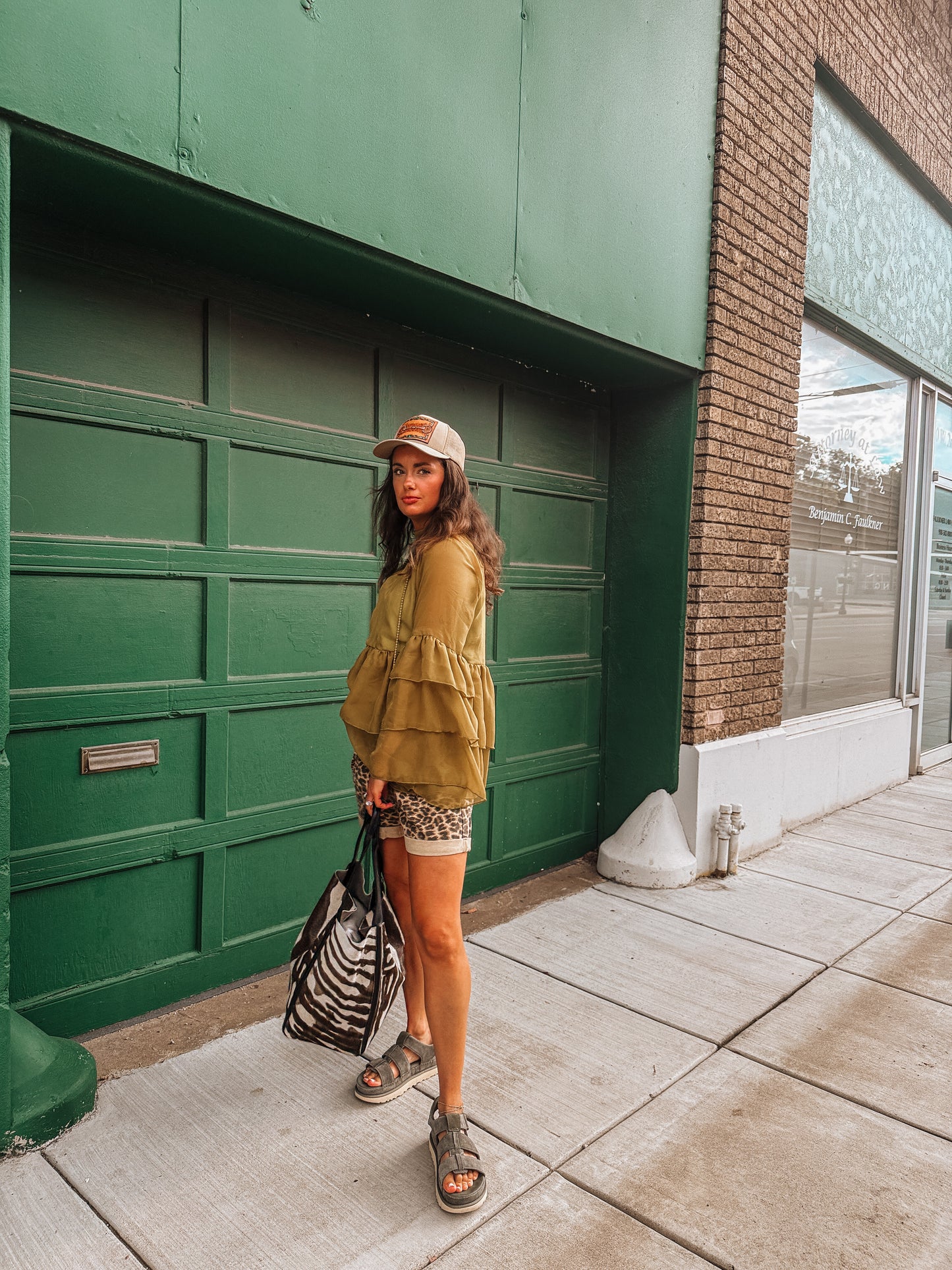Lady The Brand Lillian Ruffle Top