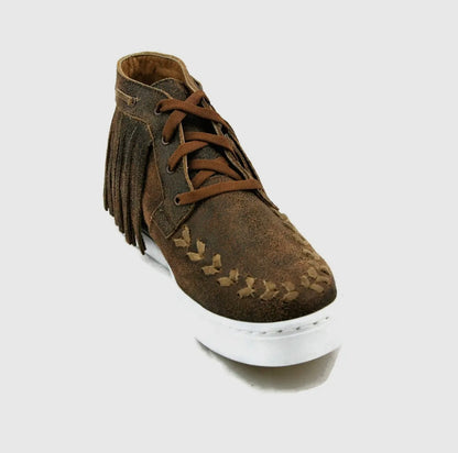 Cheyenne fringed tennis shoe