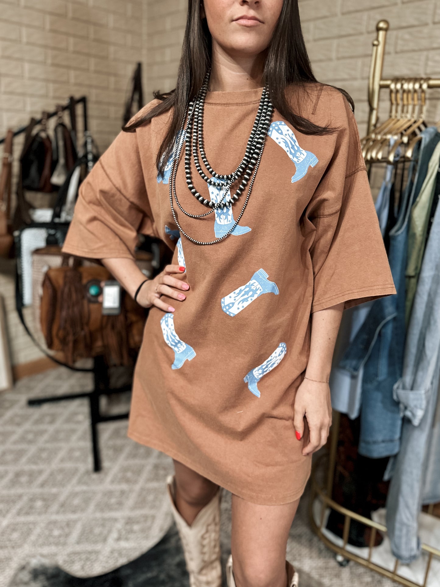 Boot Scootin’ Dress Tee