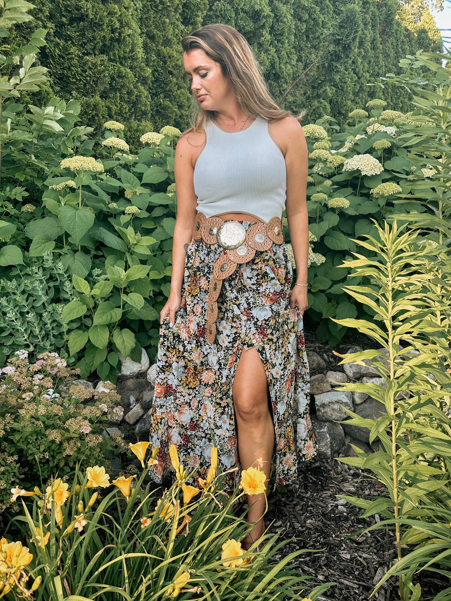 Aurora Floral Skirt