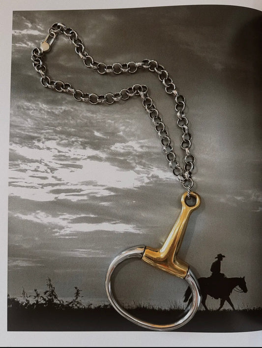 Real Horse Bit Necklace