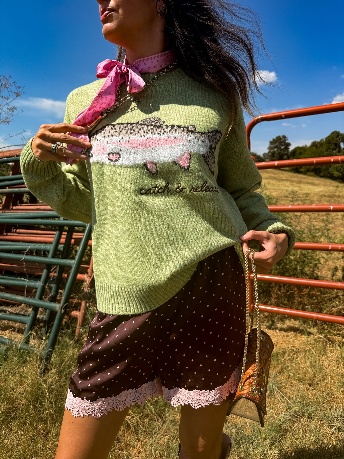 Catch & Release Fish Sweater