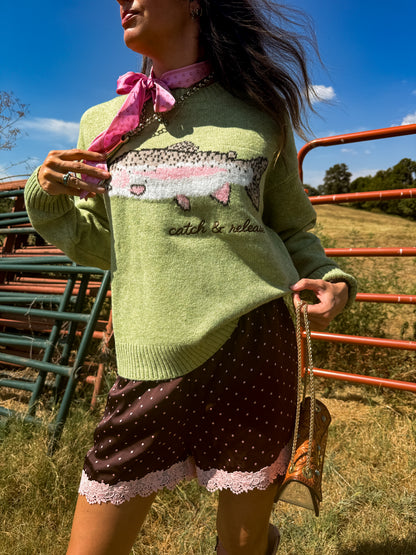 Catch & Release Fish Sweater