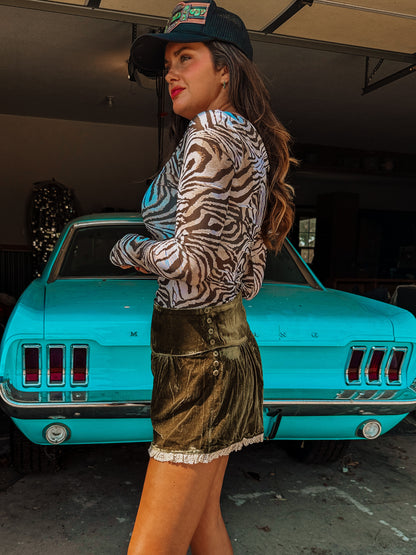 Velvet Sage Shorts