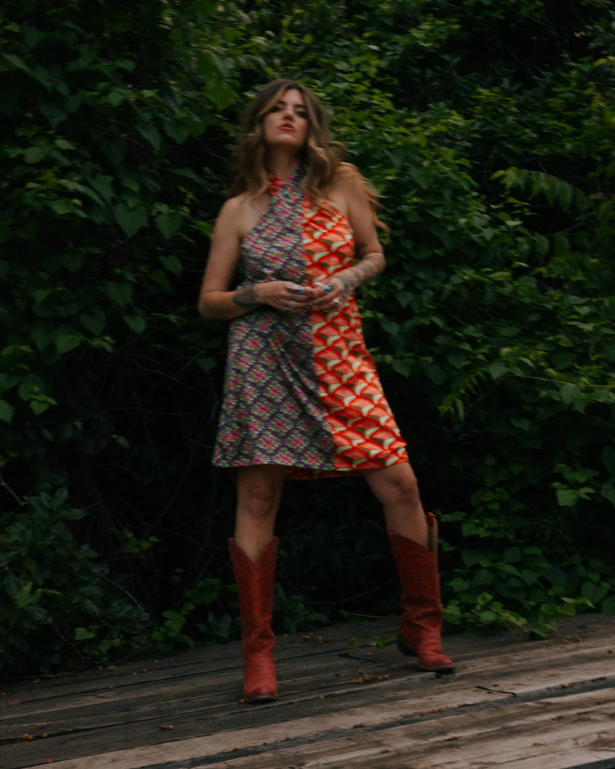 Lady The Brand Land Split across Dress
