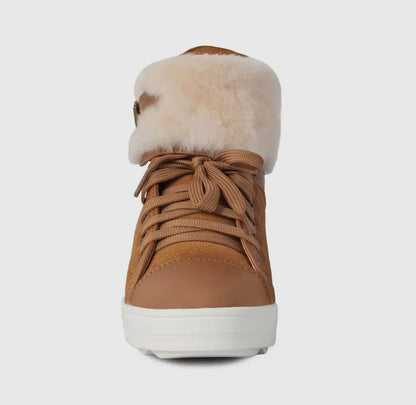 Sheepskin High Top Shoes