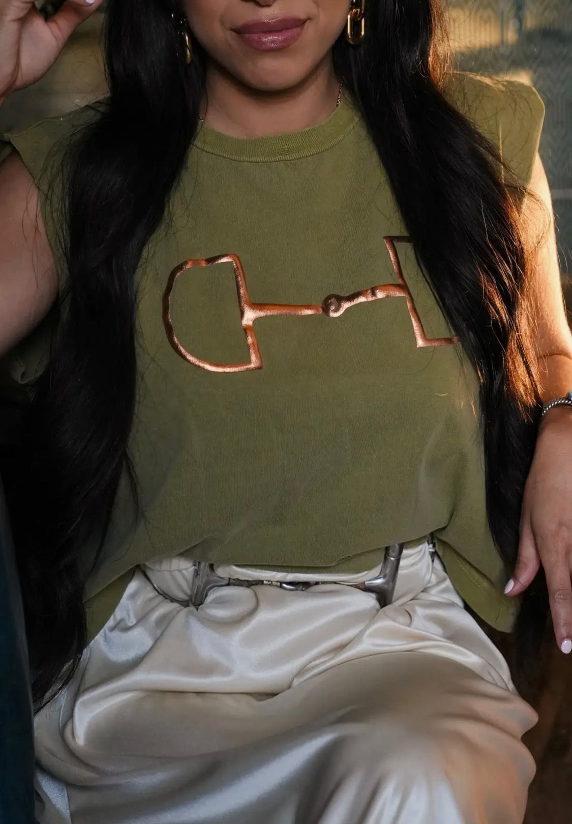 Golden Bit Muscle Tee