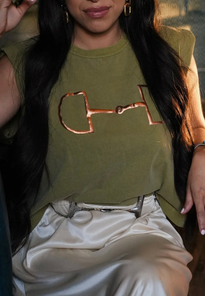Golden Bit Muscle Tee