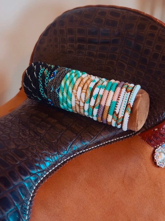 Glass Bead Bracelet