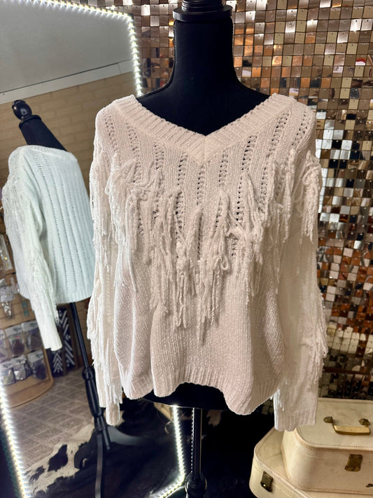 Fringe Sweater (Small)