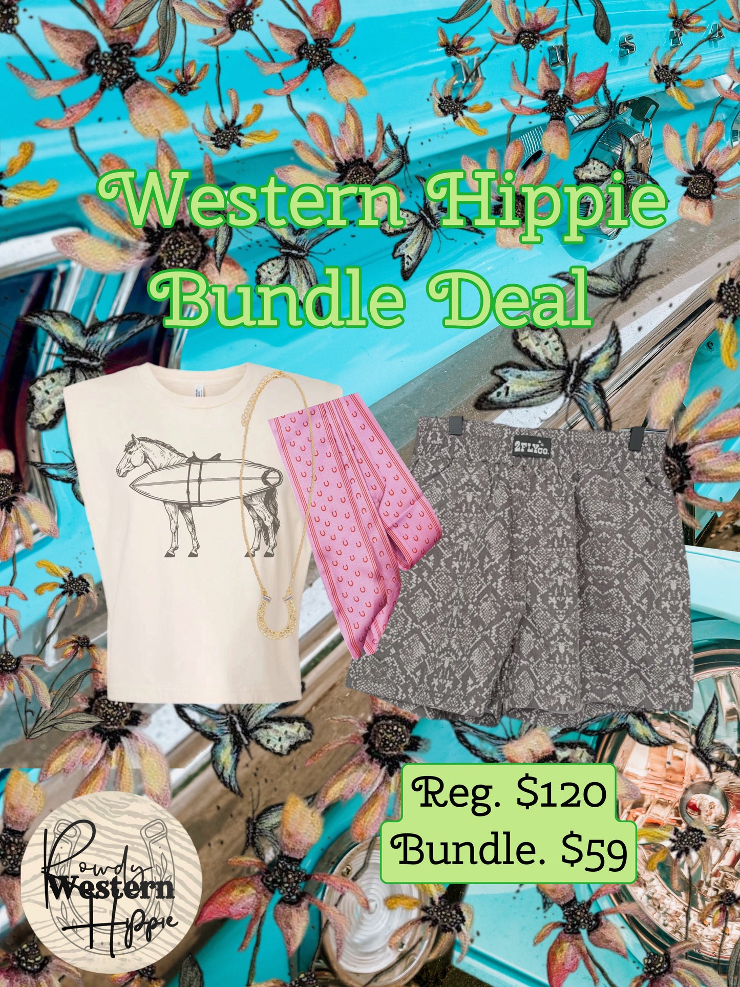 Western hippie bundle deal ￼