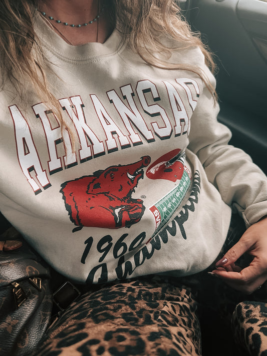 Arkansas Hogs 1964 Champs Sweatshirt