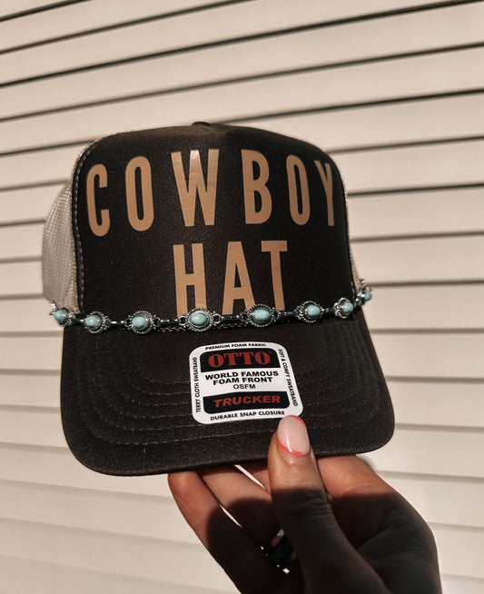 Cowboy Hat Trucker Hat