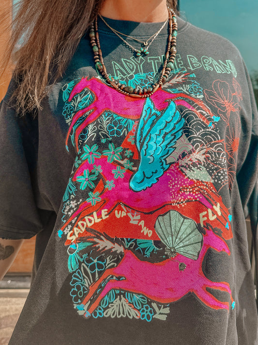 Lady The Brand Saddle up Tee