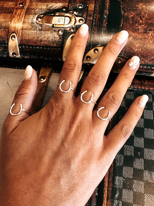 Horse Shoe Ring