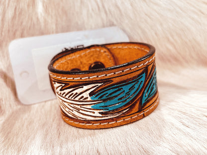 Tooled Leather Bracelets